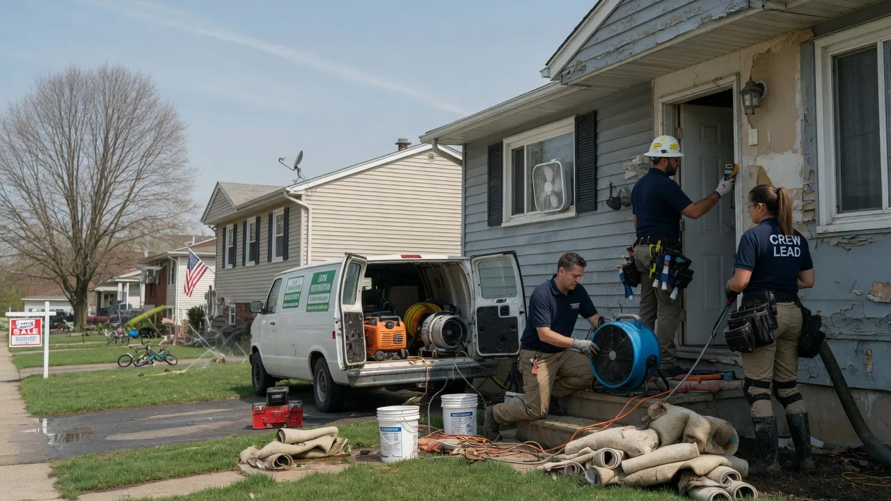 Flood Cleanup in Dallas City, IL near me
