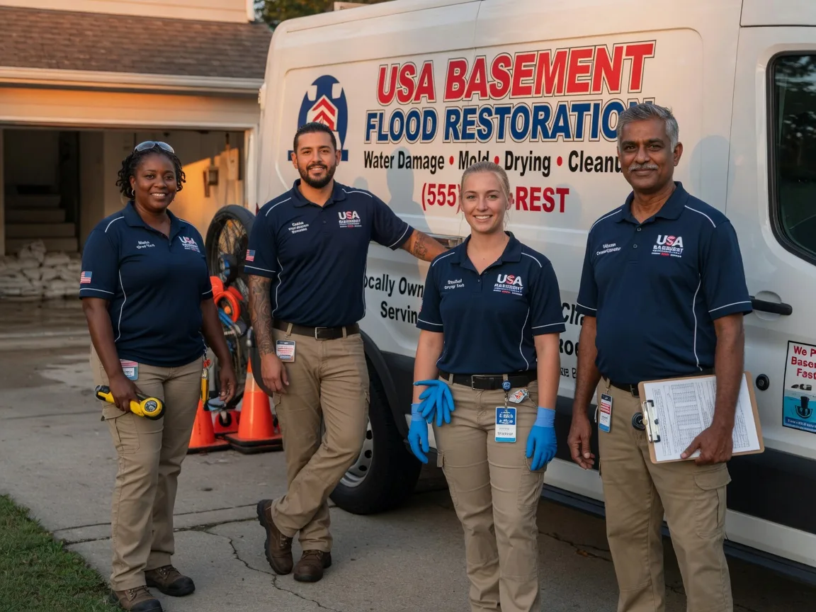 Basement Flood Cleanup company in Dallas City, IL